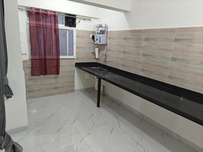 Kitchen Image of 981 Sq.ft 3 BHK Apartment / Flat for rent in Visoka Keystone, Tathawade Pune for Rs. 33000