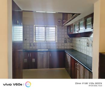 Kitchen Image of 1500 Sq.ft 3 BHK Apartment / Flat for rent in Nagarbhavi Bengaluru for Rs. 30000