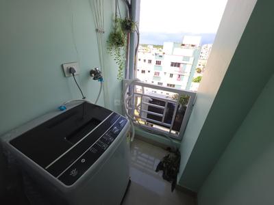 Balcony Image of 434 Sq.ft 1 BHK Apartment / Flat for sale in Westroad Iconic, Rajarhat Kolkata for Rs. 2600000