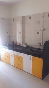 Kitchen Image of 900 Sq.ft 2.5 BHK Apartment / Flat for rent in Newtech Shastri Nagar, Goregaon West Mumbai for Rs. 45000