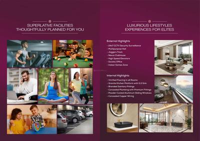 Image of 1175 Sq.ft 2 BHK Apartment / Flat for sale in Vihaan Eleganza, Nerul, Navi Mumbai for Rs. 22000000