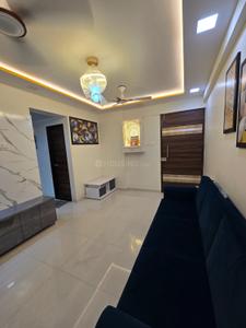 Hall Image of 550 Sq.ft 1 BHK Apartment / Flat for rent in Kandivali East Mumbai for Rs. 43000