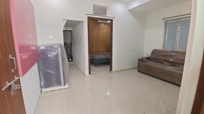 Living Room Image of 750 Sq.ft 1 BHK Apartment / Flat for rent in Kondapur Hyderabad for Rs. 22000