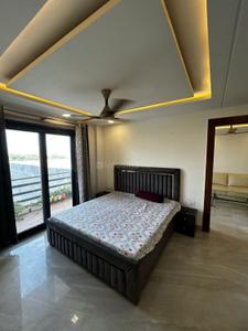 Bedroom Image of 600 Sq.ft 1 BHK Builder Floor for rent in Unitech Vista Villas, Sector 46 Gurgaon for Rs. 36000
