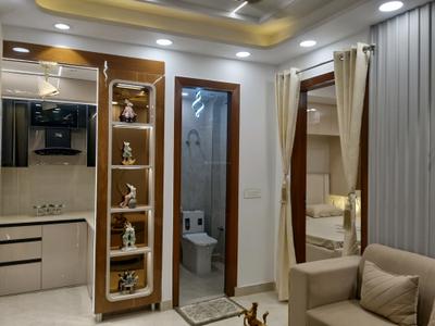 Living Room Image of 550 Sq.ft 2 BHK Apartment / Flat for sale in G3 Builders Floor by G3 Buildtech, Dwarka Mor New Delhi for Rs. 3600000
