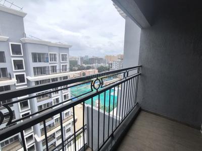 Balcony Image of 650 Sq.ft 2 BHK Apartment / Flat for rent in Jhamtani Ace Abode, Ravet Pune for Rs. 23000