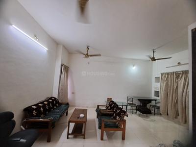Living Room Image of 900 Sq.ft 1 BHK Independent House for rent in Santram Pancham Akshardwar Bungalow, Bhayli Vadodara for Rs. 12300