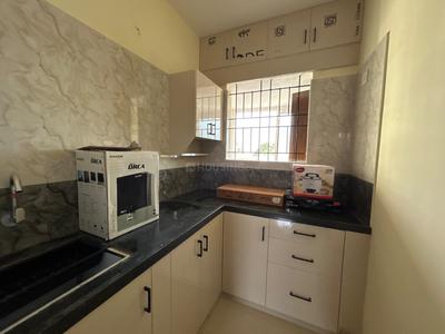 Kitchen Image of 550 Sq.ft 1 BHK Builder Floor for rent in Munnekollal Bengaluru for Rs. 25000