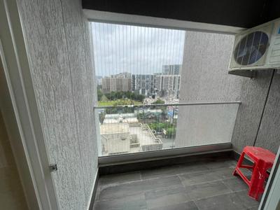 Balcony Image of 862 Sq.ft 2 BHK Apartment / Flat for rent in Tristar Bc Corp Arista, Bandra East Mumbai for Rs. 90000