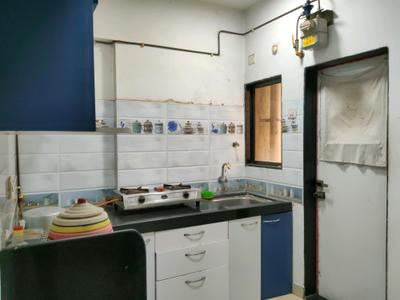 Kitchen Image of 533 Sq.ft 1 BHK Apartment / Flat for rent in Kasarvadavali Thane for Rs. 19000