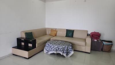 Living Room Image of 1290 Sq.ft 2 BHK Apartment / Flat for rent in Sakar Elite Apex, Mahalakshmi Nagar Indore for Rs. 35000