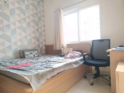 Bedroom Image of 840 Sq.ft 2 BHK Apartment / Flat for rent in Prestige Jindal City, Anchepalya Bengaluru for Rs. 33000