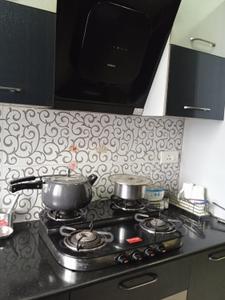 Kitchen Image of 950 Sq.ft 2 BHK Apartment / Flat for rent in Ram Ganga Vihar Moradabad for Rs. 16500