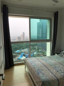 Bedroom Image of 850 Sq.ft 1 BHK Apartment / Flat for sale in Aurum Q Residences R2, Ghansoli Navi Mumbai for Rs. 12500000