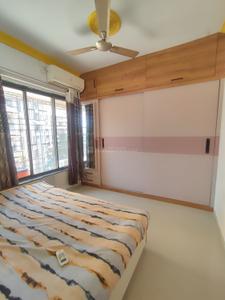 Bedroom Image of 400 Sq.ft 1 BHK Apartment / Flat for rent in Aarya Grand Square, Kasarvadavali Thane for Rs. 22000