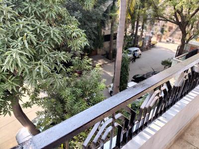 Balcony Image of 1400 Sq.ft 2 BHK Builder Floor for rent in Karkardooma New Delhi for Rs. 30000