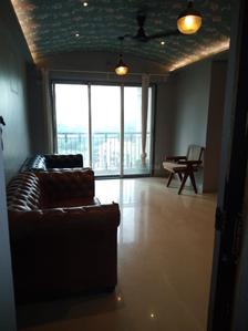 Hall Image of 750 Sq.ft 2 BHK Apartment / Flat for rent in Vihang Valley, Kasarvadavali Thane for Rs. 26000