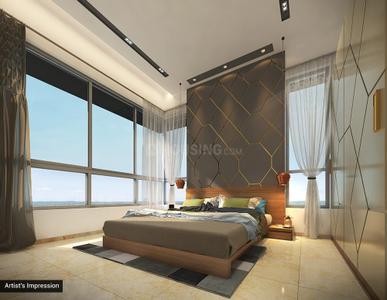 Bedroom Image of 750 Sq.ft 2 BHK Apartment / Flat for sale in TW Gardens, Kandivali East Mumbai for Rs. 24500000