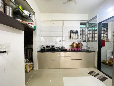 Kitchen Image of 1602 Sq.ft 3 BHK Apartment / Flat for sale in New Ranip Ahmedabad for Rs. 7850000