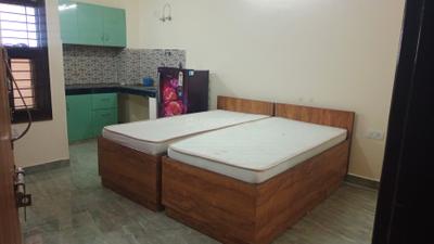 Bedroom Image of 260 Sq.ft 1 RK Builder Floor for rent in Sanjay Gram, Sector 13 Gurgaon for Rs. 16000