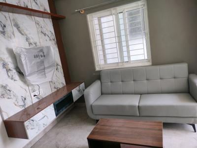 Living Room Image of 750 Sq.ft 1 BHK Apartment / Flat for rent in Chikkakannalli Bengaluru for Rs. 27500