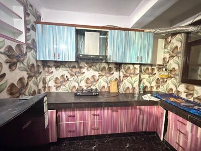 Kitchen Image of 750 Sq.ft 2 BHK Builder Floor for rent in DDA Akshardham Apartments, Sector 19 Dwarka New Delhi for Rs. 33500