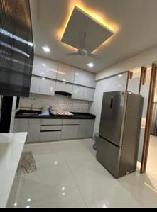 Kitchen Image of 1250 Sq.ft 2 BHK Apartment / Flat for rent in Atishay Residency, Motera Ahmedabad for Rs. 23500