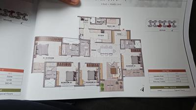 Image of 2500 Sq.ft 4 BHK Apartment / Flat for sale in Prestige Elm Park, Chansandra, Bengaluru for Rs. 37500000
