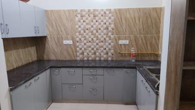 Kitchen Image of 1100 Sq.ft 2 BHK Builder Floor for rent in Sector 21C Faridabad for Rs. 20000