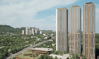 Image of 955 Sq.ft 3 BHK Apartment / Flat for sale in Runwal One, Thane West, Thane for Rs. 21500000