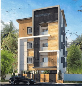 Image of 843 Sq.ft 2 BHK Apartment / Flat for sale in Nanganallur, Chennai for Rs. 8430000