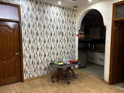 Living Room Image of 900 Sq.ft 3 BHK Builder Floor for sale in Tri Nagar New Delhi for Rs. 7300000