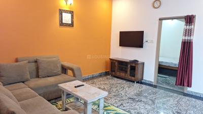 Living Room Image of 1100 Sq.ft 2 BHK Builder Floor for rent in Hulimavu Bengaluru for Rs. 28000