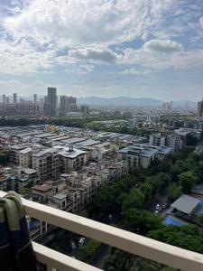 Balcony Image of 1650 Sq.ft 3 BHK Apartment / Flat for rent in Gami Asters, Ghansoli Navi Mumbai for Rs. 90000