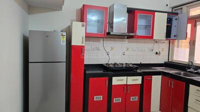 Kitchen Image of 1485 Sq.ft 3 BHK Apartment / Flat for rent in Models Status, Panjim Goa for Rs. 65000