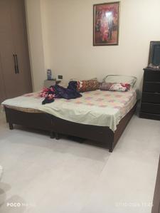 Bedroom Image of 1150 Sq.ft 3 BHK Builder Floor for rent in Green Park New Delhi for Rs. 90000