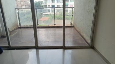 Balcony Image of 1050 Sq.ft 2 BHK Apartment / Flat for rent in Rama Celestial City Phase II Building A E H, Ravet Pune for Rs. 24500