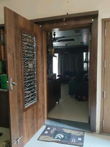 Main Entrance Image of 1113 Sq.ft 3 BHK Apartment / Flat for rent in JHY Beverly Hills, Nana Chiloda Ahmedabad for Rs. 25000