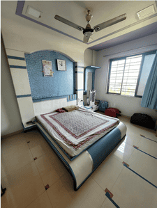 Image of 1200 Sq.ft 3 BHK Apartment / Flat for rent in Millennium Park, Dombivli West, Thane for Rs. 32000