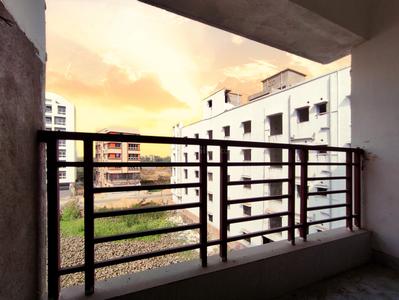 Balcony Image of 1331 Sq.ft 3 BHK Apartment / Flat for sale in New Town Kolkata for Rs. 7586700