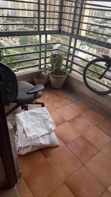 Balcony Image of 645 Sq.ft 3 BHK Apartment / Flat for rent in Amolik Heights, Sector 88 Faridabad for Rs. 15000
