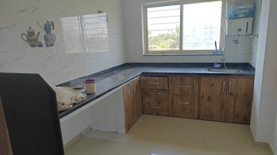 Kitchen Image of 730 Sq.ft 1 BHK Apartment / Flat for rent in Roongta Saffire Phase 2, Rane Nagar Nashik for Rs. 13000