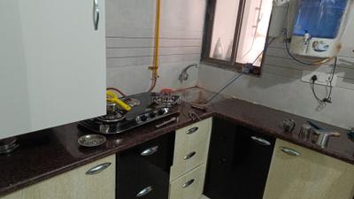 Kitchen Image of 1008 Sq.ft 2 BHK Apartment / Flat for sale in Vedam Upvan Avenue, Vaishno Devi Circle Ahmedabad for Rs. 5000000