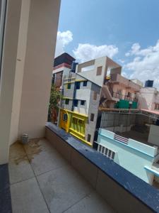 Balcony Image of 650 Sq.ft 1 BHK Builder Floor for rent in HSR Layout Bengaluru for Rs. 38001