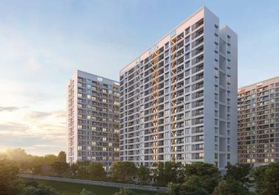 Image of 1355 Sq.ft 3 BHK Apartment / Flat for sale in K Shire Wing A B C D, Punawale, Pune for Rs. 11200000