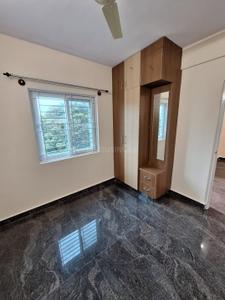 Bedroom Image of 510 Sq.ft 1 BHK Builder Floor for rent in Devarachikkana Halli Bengaluru for Rs. 17000
