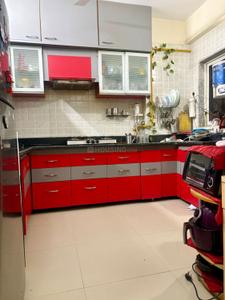 Kitchen Image of 2790 Sq.ft 4 BHK Apartment / Flat for sale in Avirat Silver Harmony, Gota Ahmedabad for Rs. 15500000