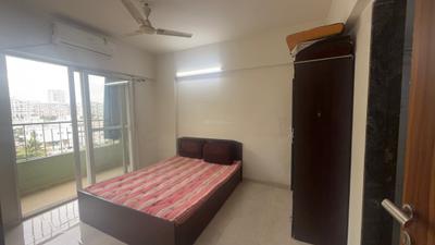 Bedroom Image of 900 Sq.ft 2 BHK Apartment / Flat for rent in Chandrarang Basileo, Pimple Gurav Pune for Rs. 37000