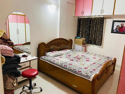 Bedroom Image of 1100 Sq.ft 2 BHK Apartment / Flat for rent in Ghatlodiya Ahmedabad for Rs. 16000