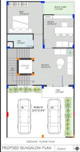 Floor Plan Image of 2800 Sq.ft 4 BHK Independent House for sale in Kanadiya Indore for Rs. 41100000